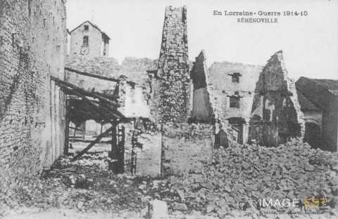 Remenoville en ruines (Meurthe-et-Moselle)